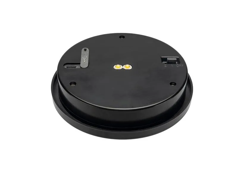 STT Solarpanel USB Ersatz, Rund, Schwarz STT Solarpanel USB Ersatz, Rund, Schwarz