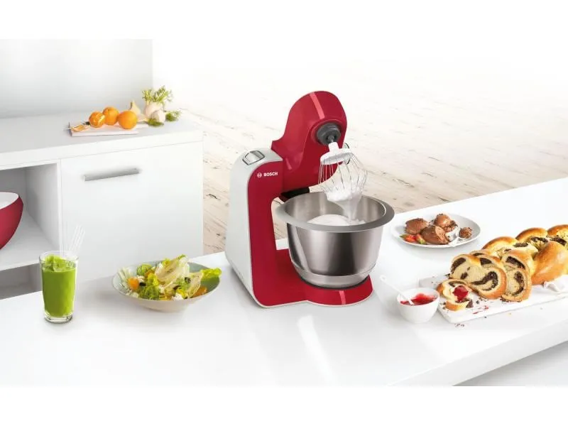 Bosch Küchenmaschine MUM58720 Rot/Silber Bosch Küchenmaschine MUM58720 Rot/Silber