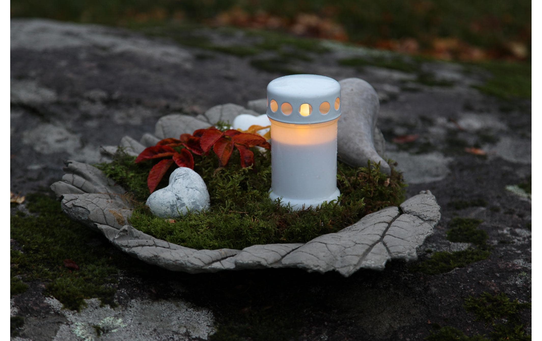 Star Trading LED Grabkerze Serene Outdoor, Weiss, 13.5 cm Höhe Star Trading LED Grabkerze Serene Outdoor, Weiss, 13.5 cm Höhe