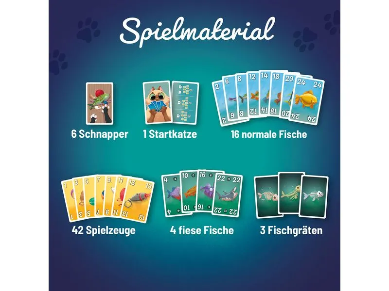 Kosmos Kartenspiel Fisch & Flausch -DE- Kosmos Kartenspiel Fisch & Flausch -DE-