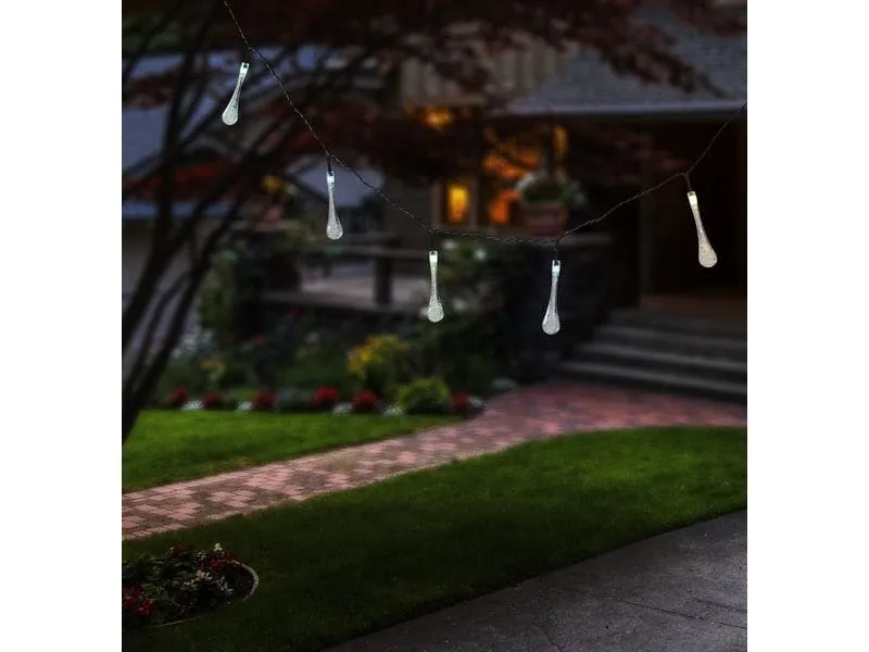 EGLO Leuchten Gartenlicht Solarleuchte RGB-Lichterkette