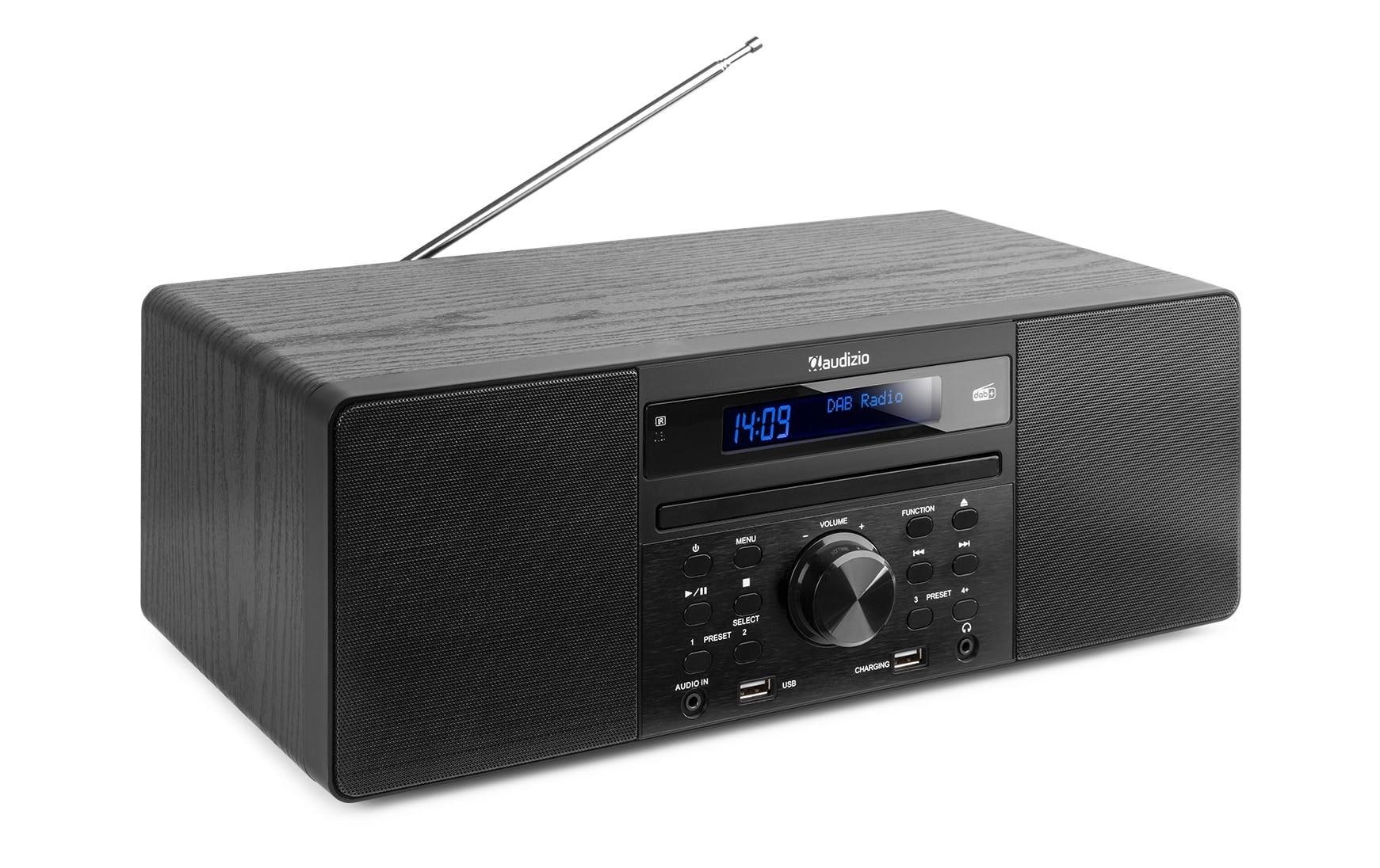 Audizio Radio/CD-Player Prato Schwarz