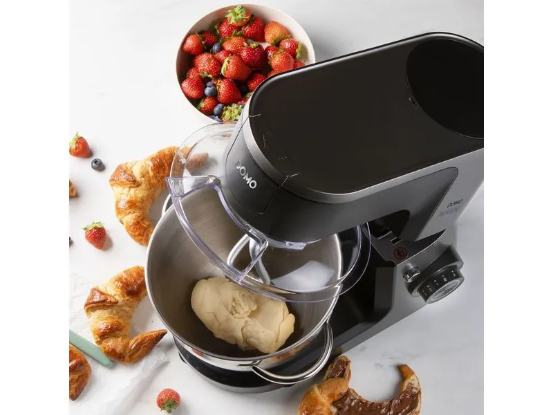 Domo Küchenmaschine Delicioso DO9293KR Grau Domo Küchenmaschine Delicioso DO9293KR Grau