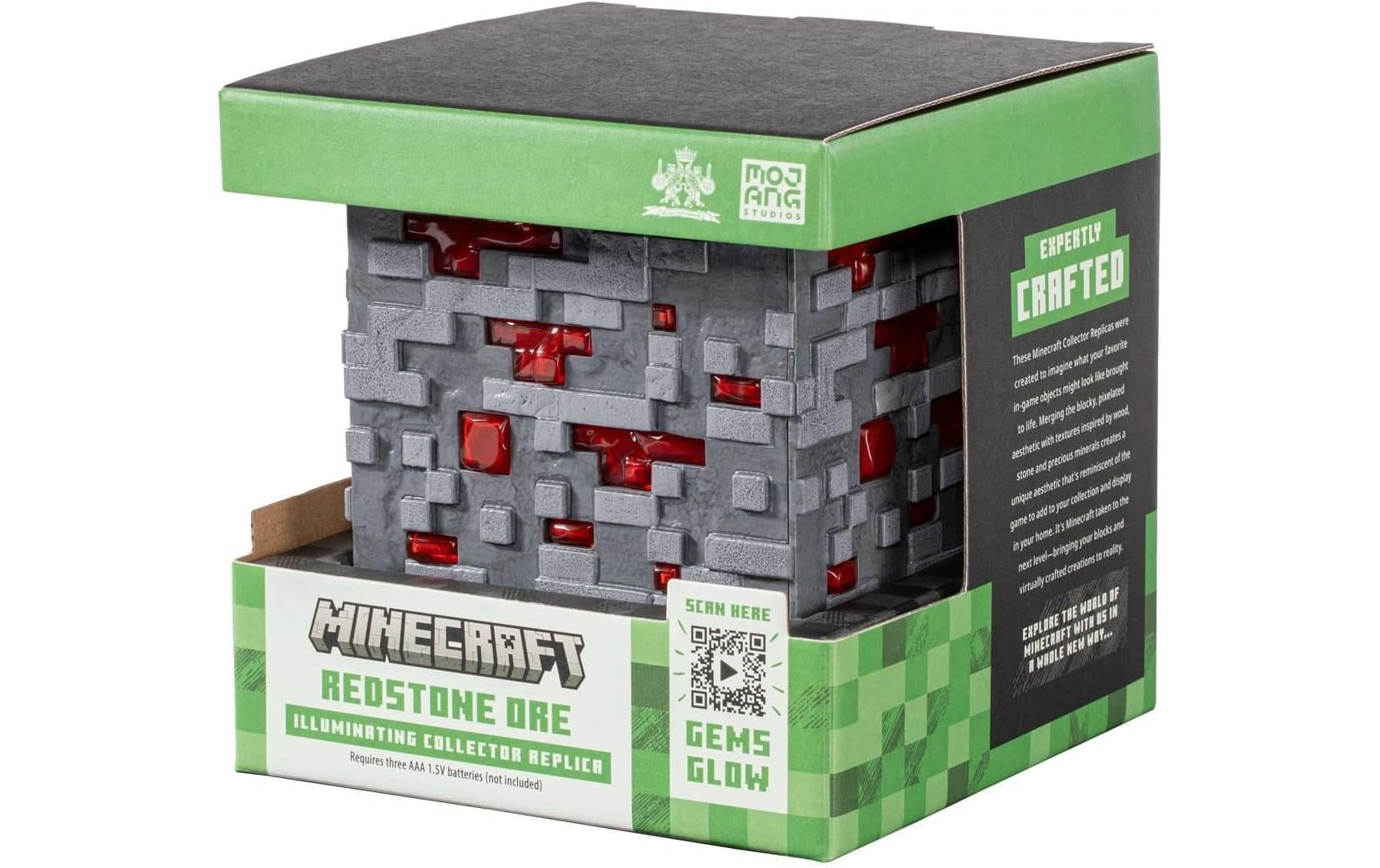 Paladone Dekoleuchte Minecraft Illuminating Redstone Ore Cube 10 cm