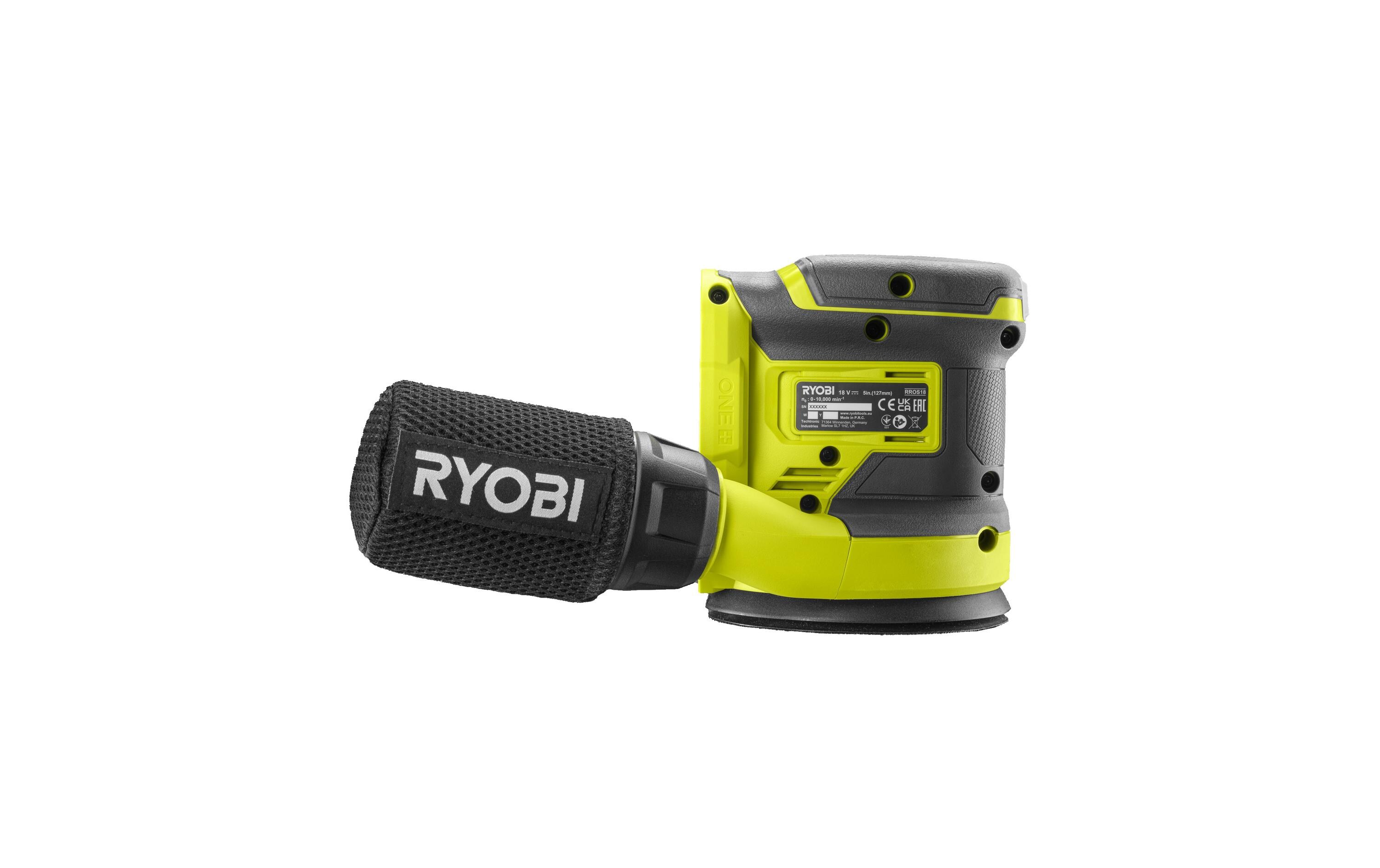 RYOBI Akku-Exzenterschleifer RROS18-0, 18 V, Solo