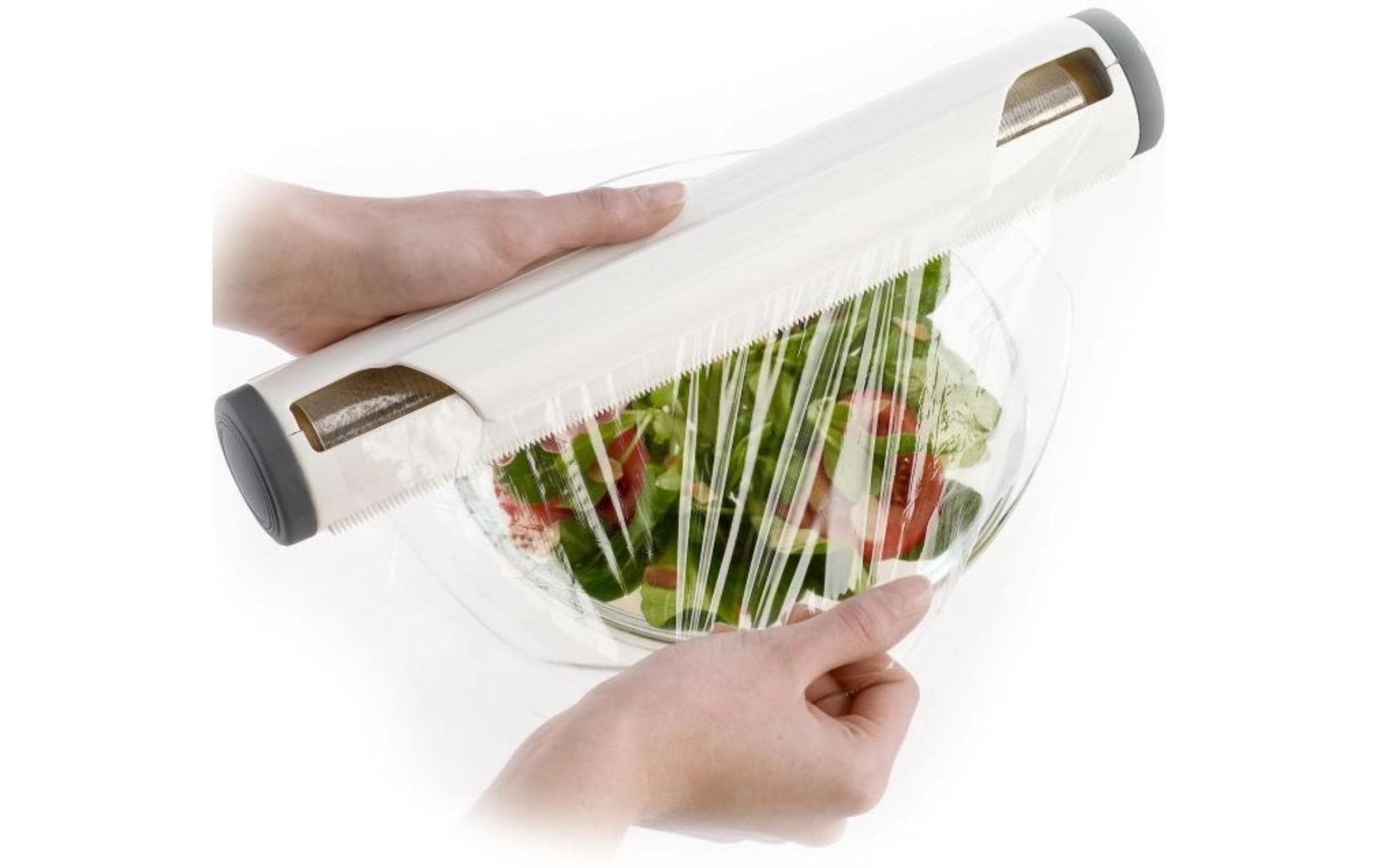Westmark Folienspender, 33.5 x 6.5 x 6.5 cm Weiss