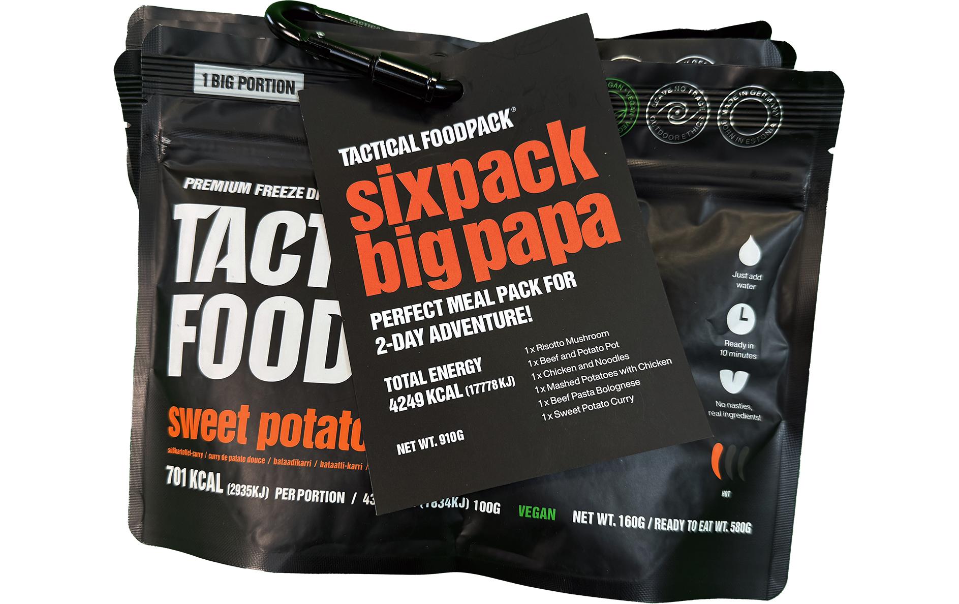 Tactical Foodpack Hauptgericht Sixpack Big Papa Tactical Foodpack Hauptgericht Sixpack Big Papa