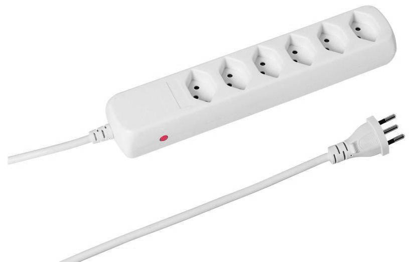 STEFFEN Steckdosenleiste POWER EASY 6x T13