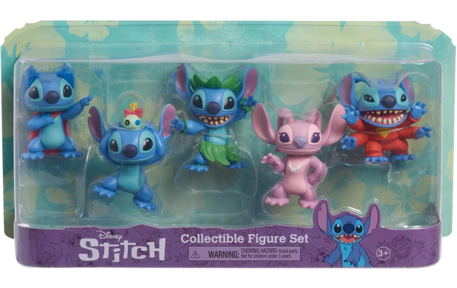 Stitch Figur Disney Stitch 5er Set 8 cm