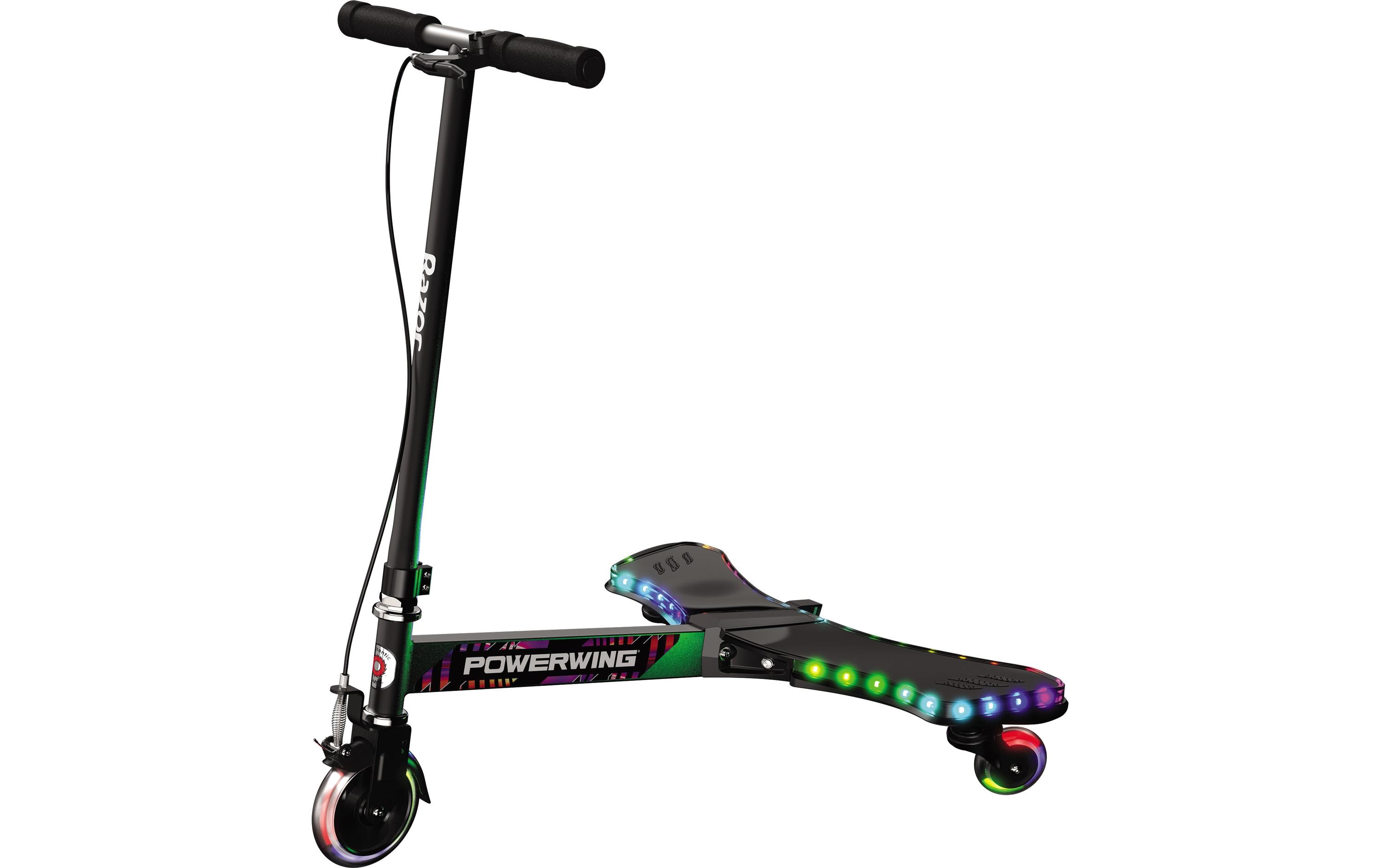 Razor Hoverboard PowerWing Lightshow, Black