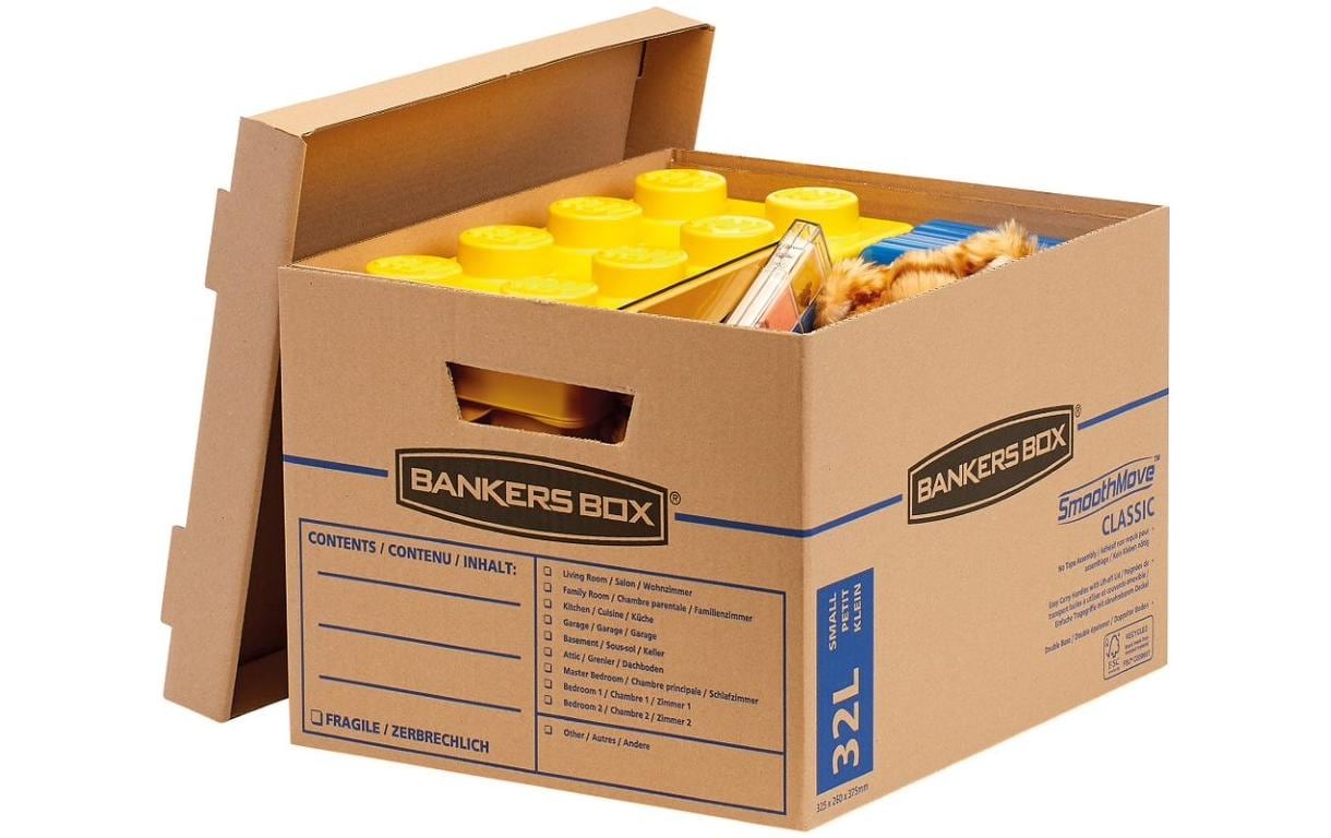 Fellowes Archivschachtel Smoothmove Classic Braun