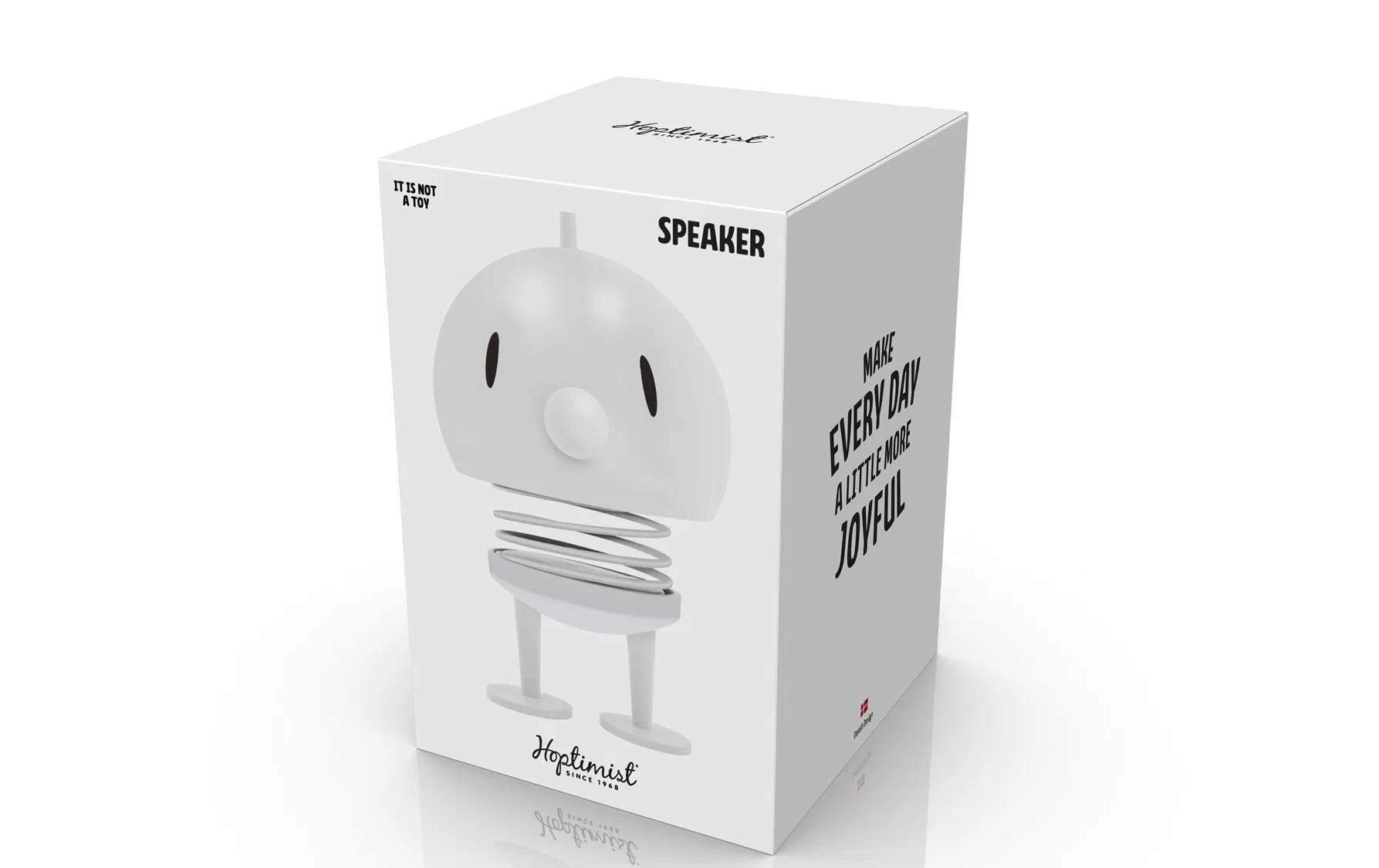 Hoptimist Lautsprecher Soft Bumble L Soft Weiss