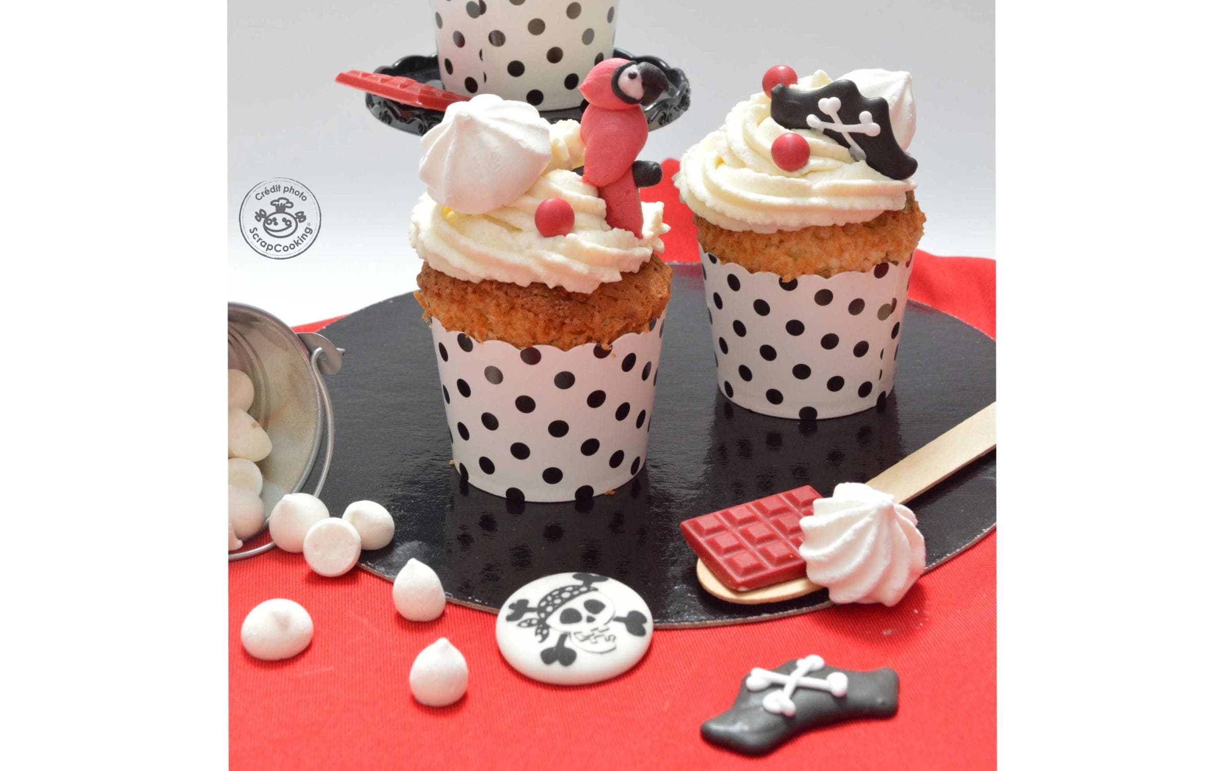 ScrapCooking Zuckerdekore Pirat 6 Stück ScrapCooking Zuckerdekore Pirat 6 Stück