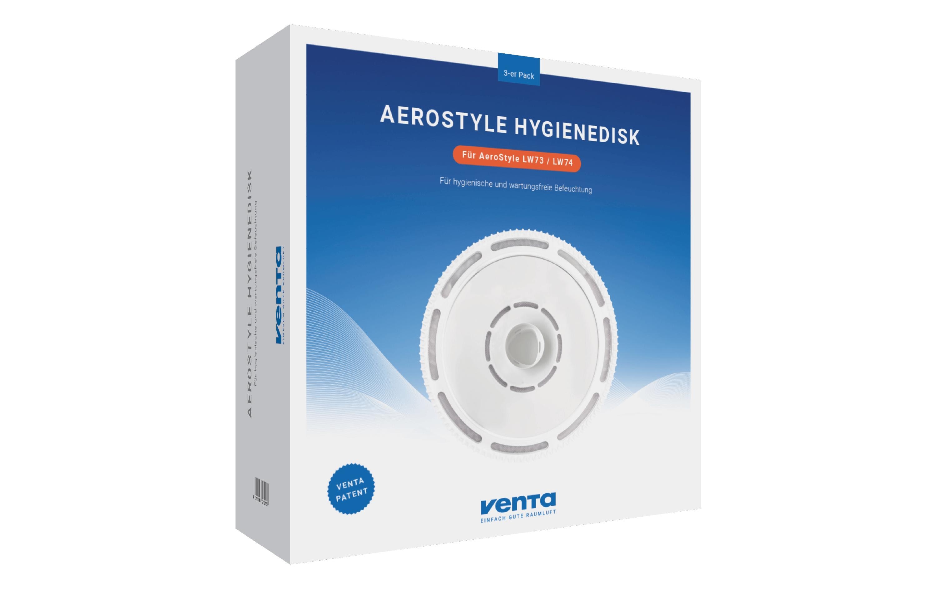 Venta Luftwäscher Hygienedisk AeroStyle 3er