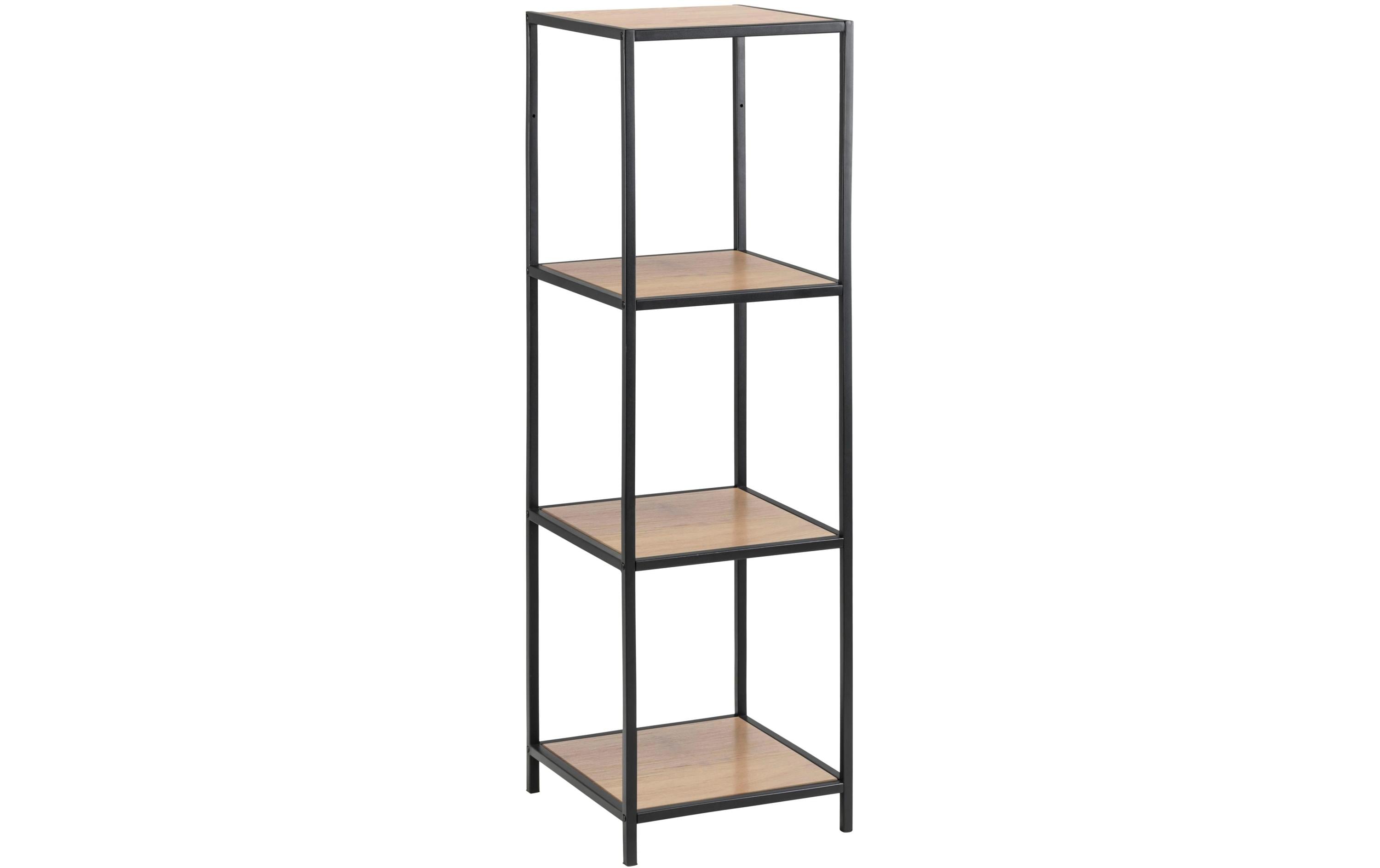 AC Design Regal Seaford 35 x 37 x 119,5 cm, Nature/Schwarz AC Design Regal Seaford 35 x 37 x 119,5 cm, Nature/Schwarz