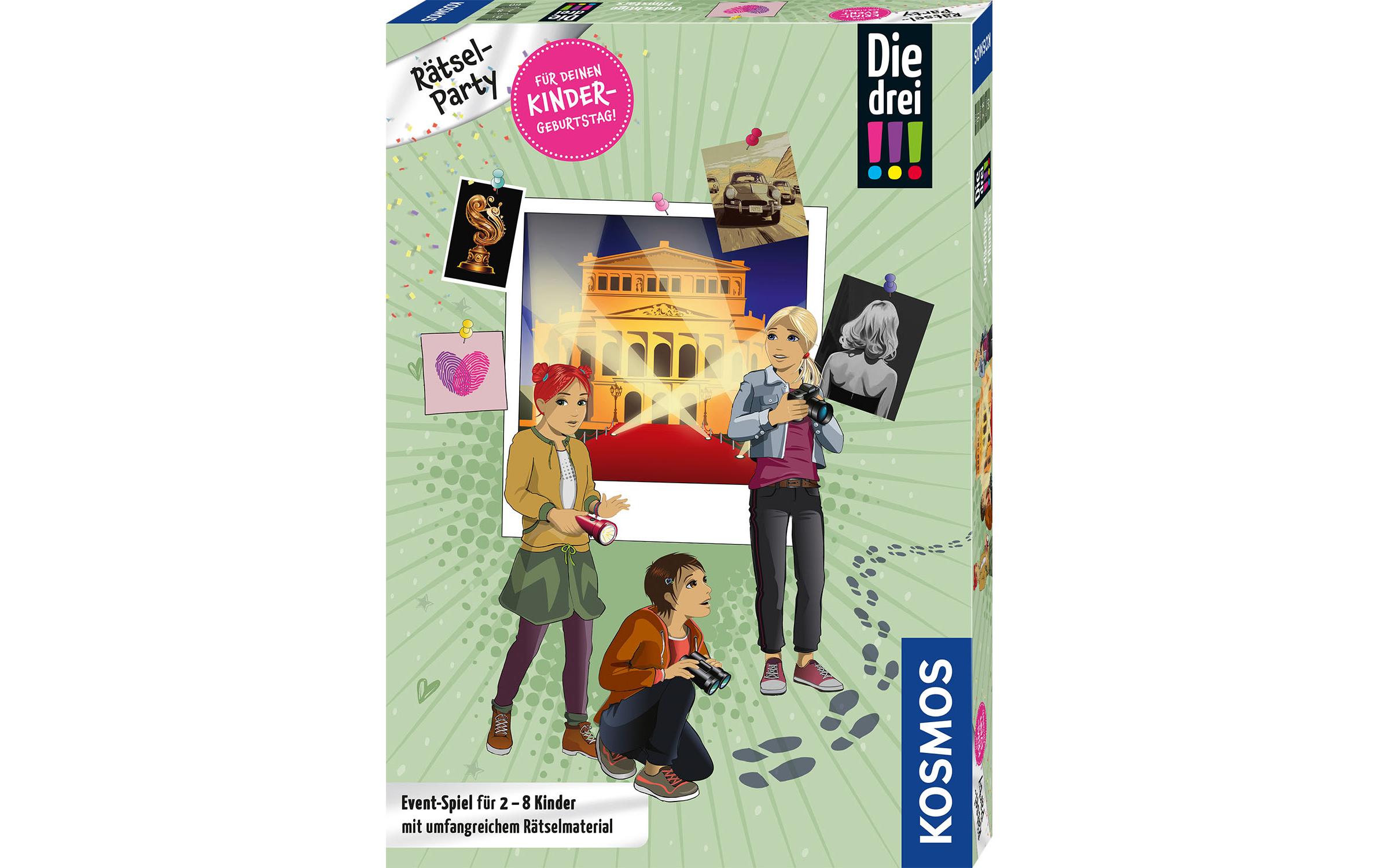 Kosmos Kinderspiel Die drei !!! Rätsel-Party -DE- Kosmos Kinderspiel Die drei !!! Rätsel-Party -DE-