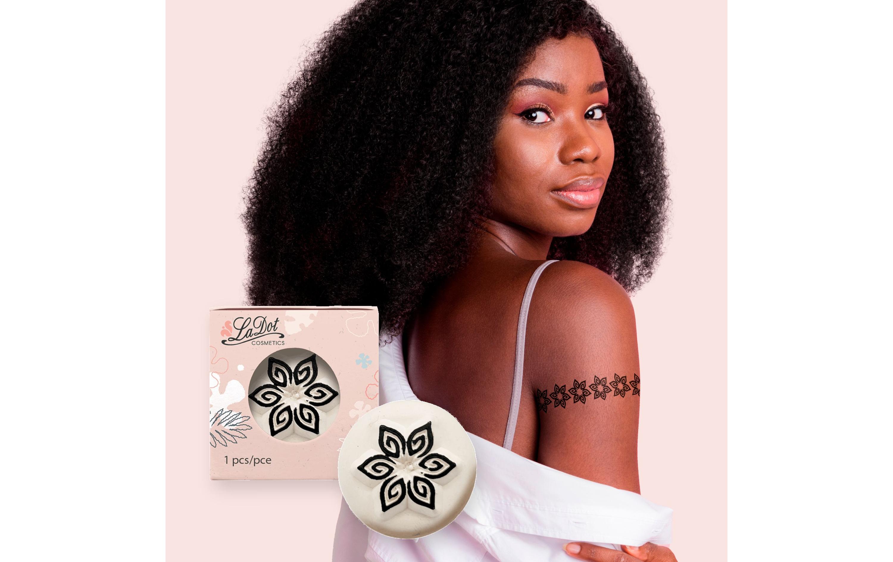 LaDot Tattoostempel Blume Small