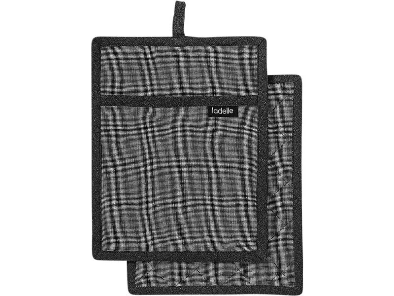 Ladelle Topflappen Eco Recycled 2 Stück, Anthrazit Ladelle Topflappen Eco Recycled 2 Stück, Anthrazit