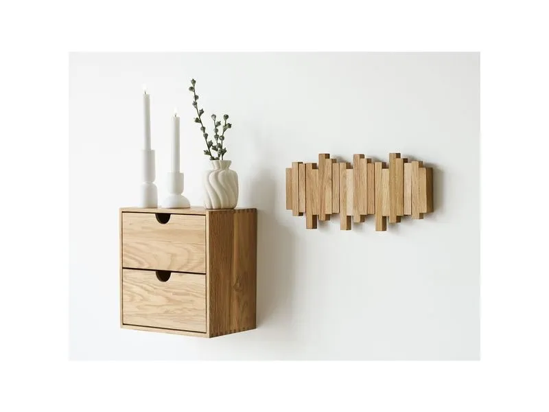 House Nordic Wandgarderobe Caltra 40 x 3 x 18 cm House Nordic Wandgarderobe Caltra 40 x 3 x 18 cm