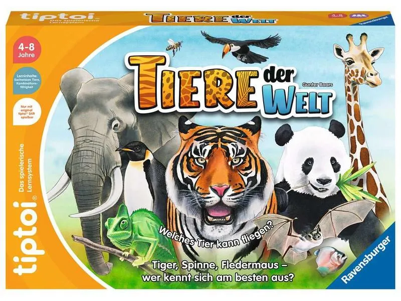 tiptoi Spiel tiptoi – Tiere der Welt tiptoi Spiel tiptoi – Tiere der Welt