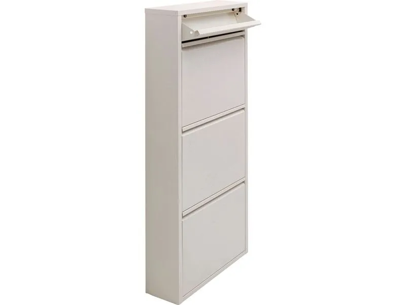 Kare Schuhschrank Caruso 3 plus 1 50 x 115 cm, Beige Kare Schuhschrank Caruso 3 plus 1 50 x 115 cm, Beige