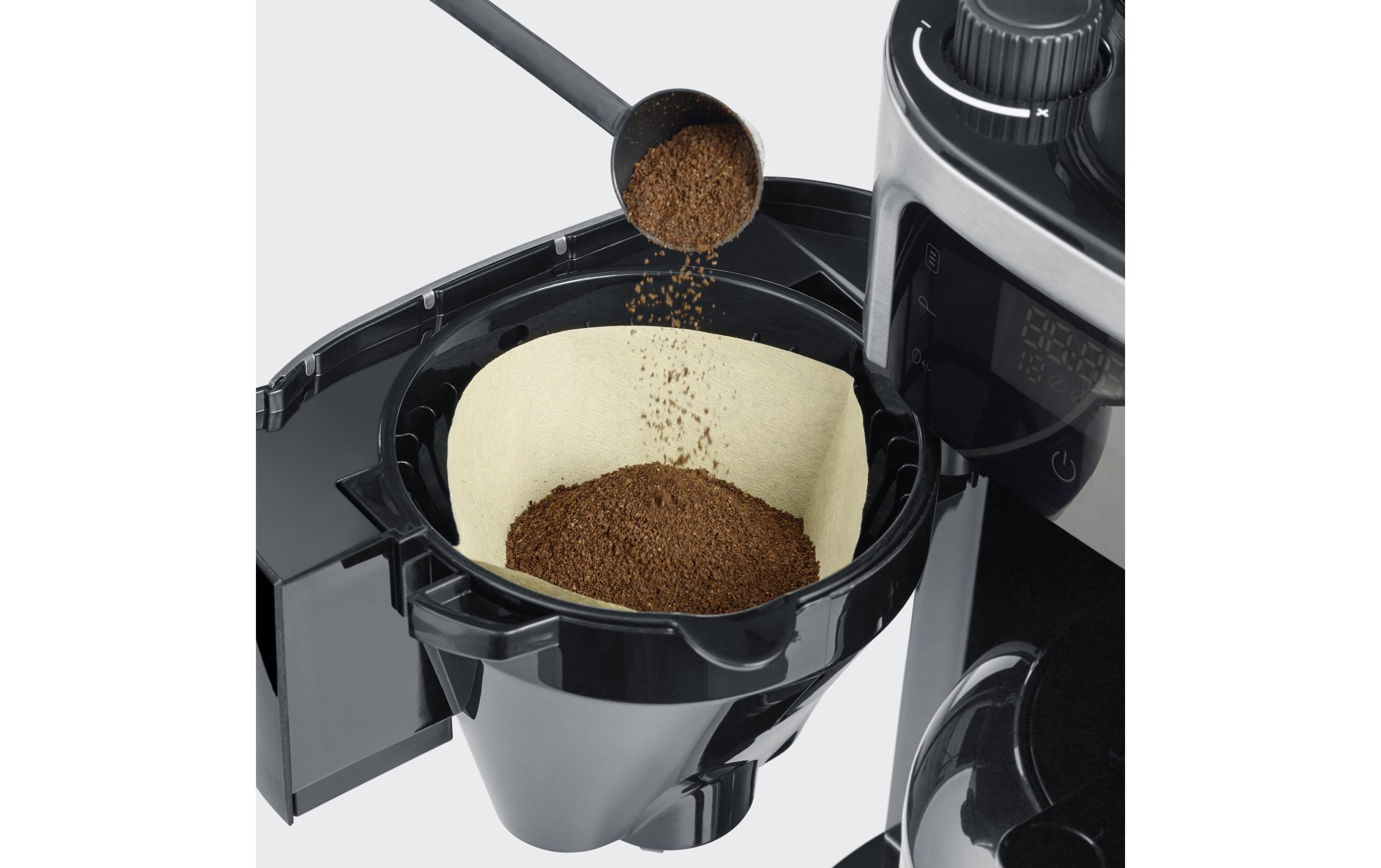 Severin Filterkaffeemaschine KA 4814 Schwarz/Silber