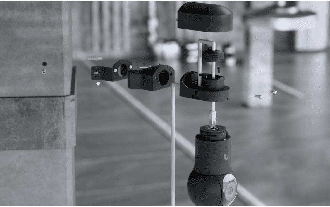 Ubiquiti Eckhalterung G5 PTZ Corner Mount Schwarz 1 Stück