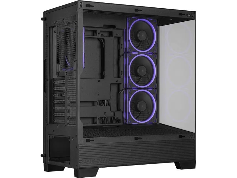 ASUS PC-Gehäuse A31 Plus TG ARGB Schwarz ASUS PC-Gehäuse A31 Plus TG ARGB Schwarz