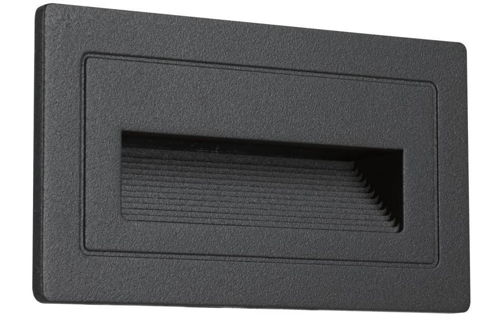 Paulmann Aussenwandleuchte Long IP44, Schwarz