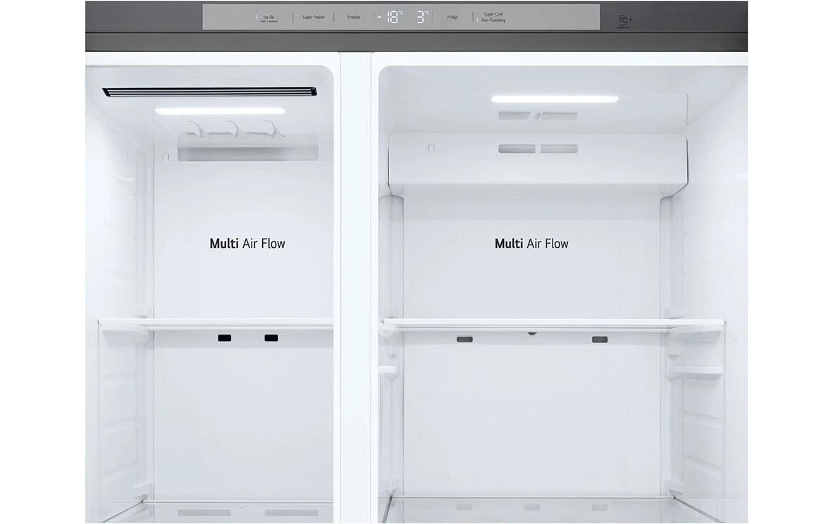 LG Foodcenter GSJC41PYPE Silber