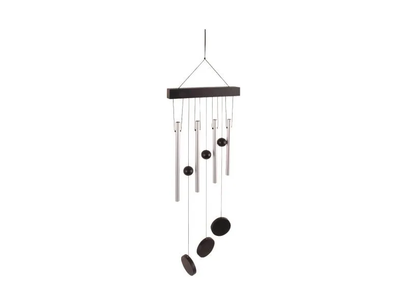 Esschert Design Windspiel mit 4 Aluminiumröhrchen Esschert Design Windspiel mit 4 Aluminiumröhrchen