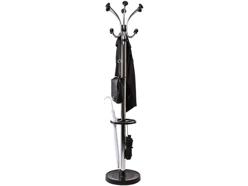 Maul Garderobenständer Nebula Silber, H: 176 cm Maul Garderobenständer Nebula Silber, H: 176 cm