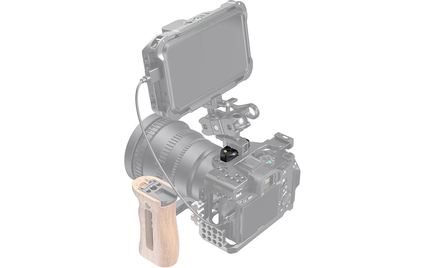 Smallrig NATO-Schiene mit ARRI-Positionierungsschraube 48 mm