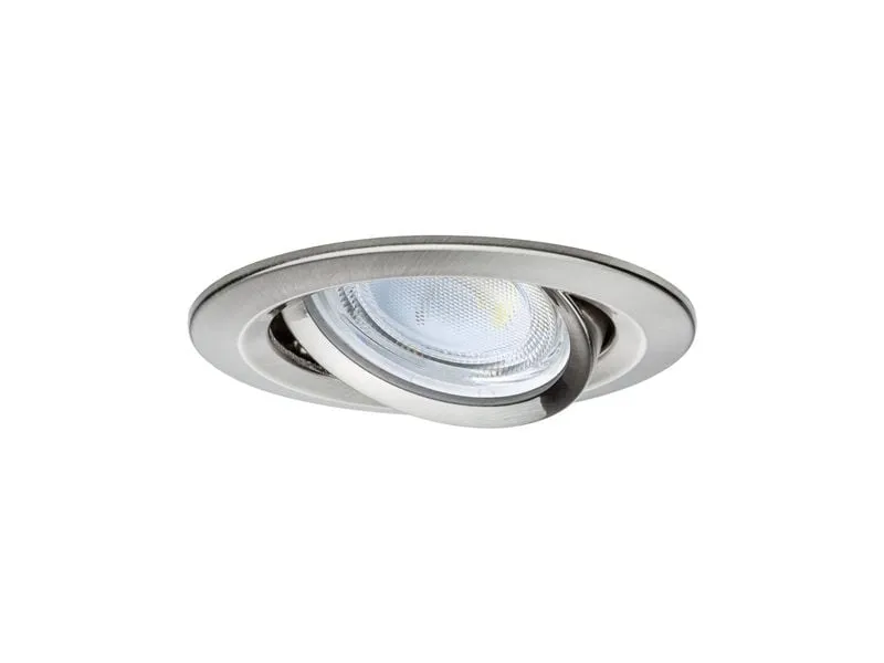 Paulmann Einbauleuchte LED Nova Plus 3-Set Eisen gebürstet