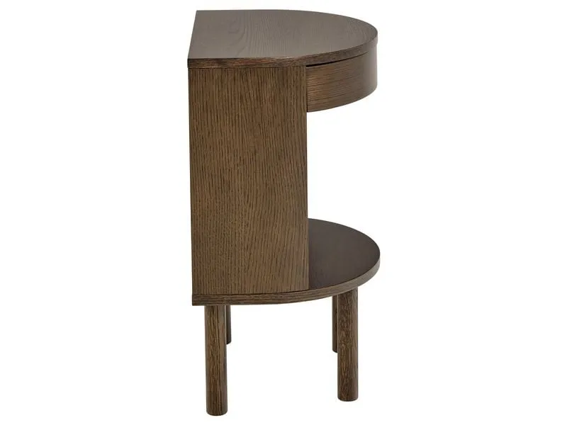 AC Design Nachttisch Paron Dunkelbraun, 40 x 31.5 x 60 cm AC Design Nachttisch Paron Dunkelbraun, 40 x 31.5 x 60 cm