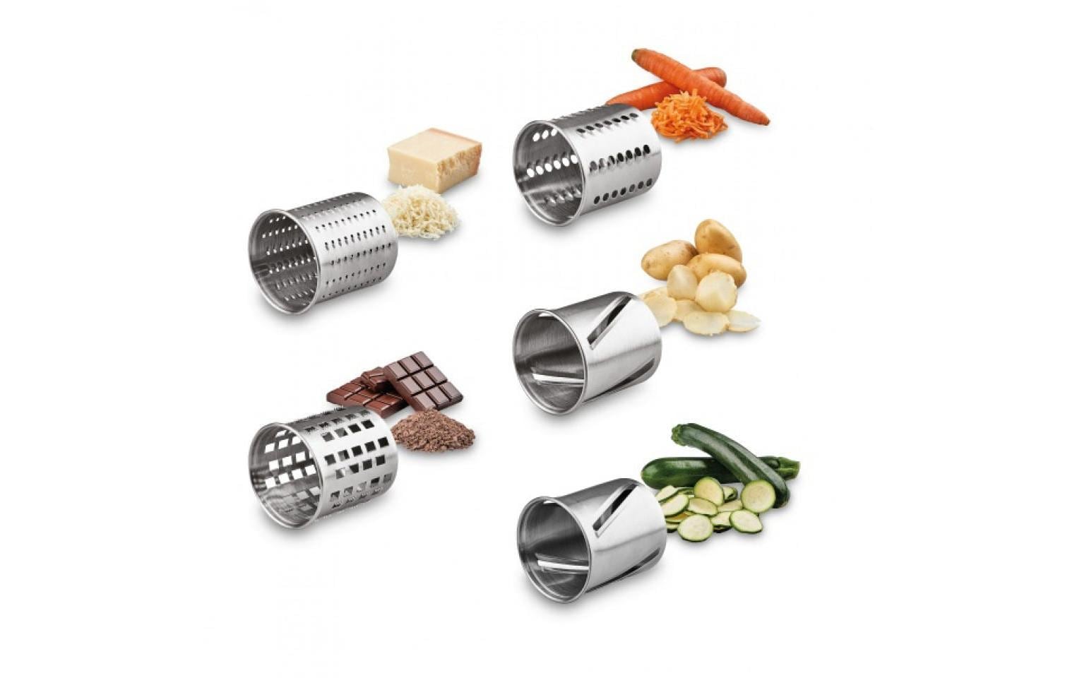 Solis Zerkleinerer Slice & More 8401 Silber