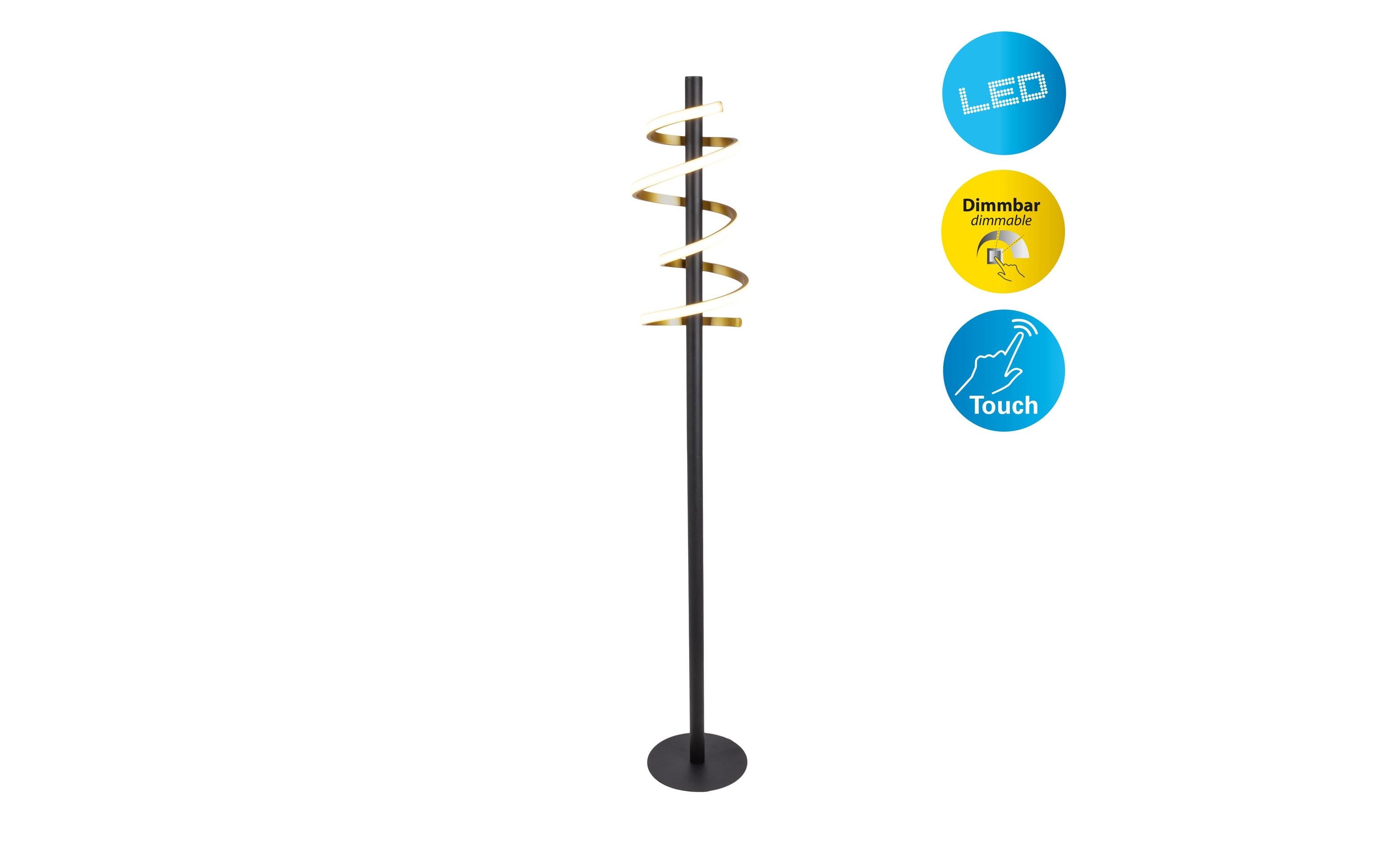 Näve Stehleuchte LED «BELLEZA» Gold