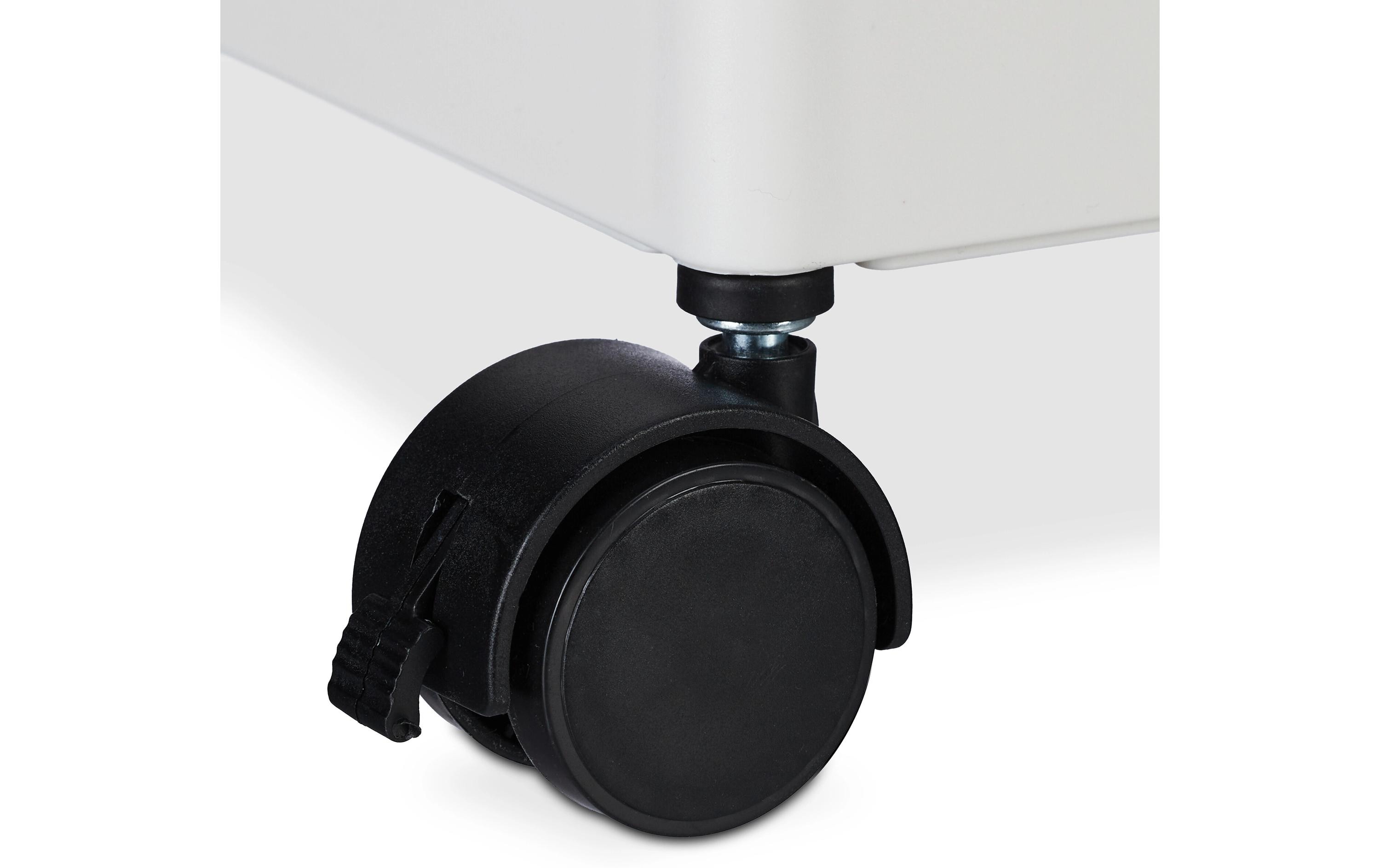 relaxdays Küchenwagen 40 x 93 x 22 cm, Weiss