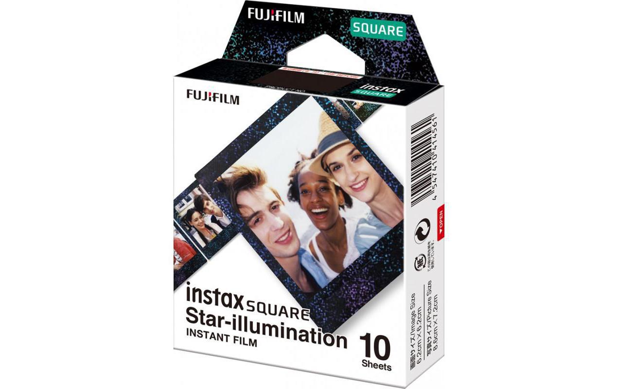 Fujifilm Sofortbildfilm Instax Square 10 Blatt Star Illumi