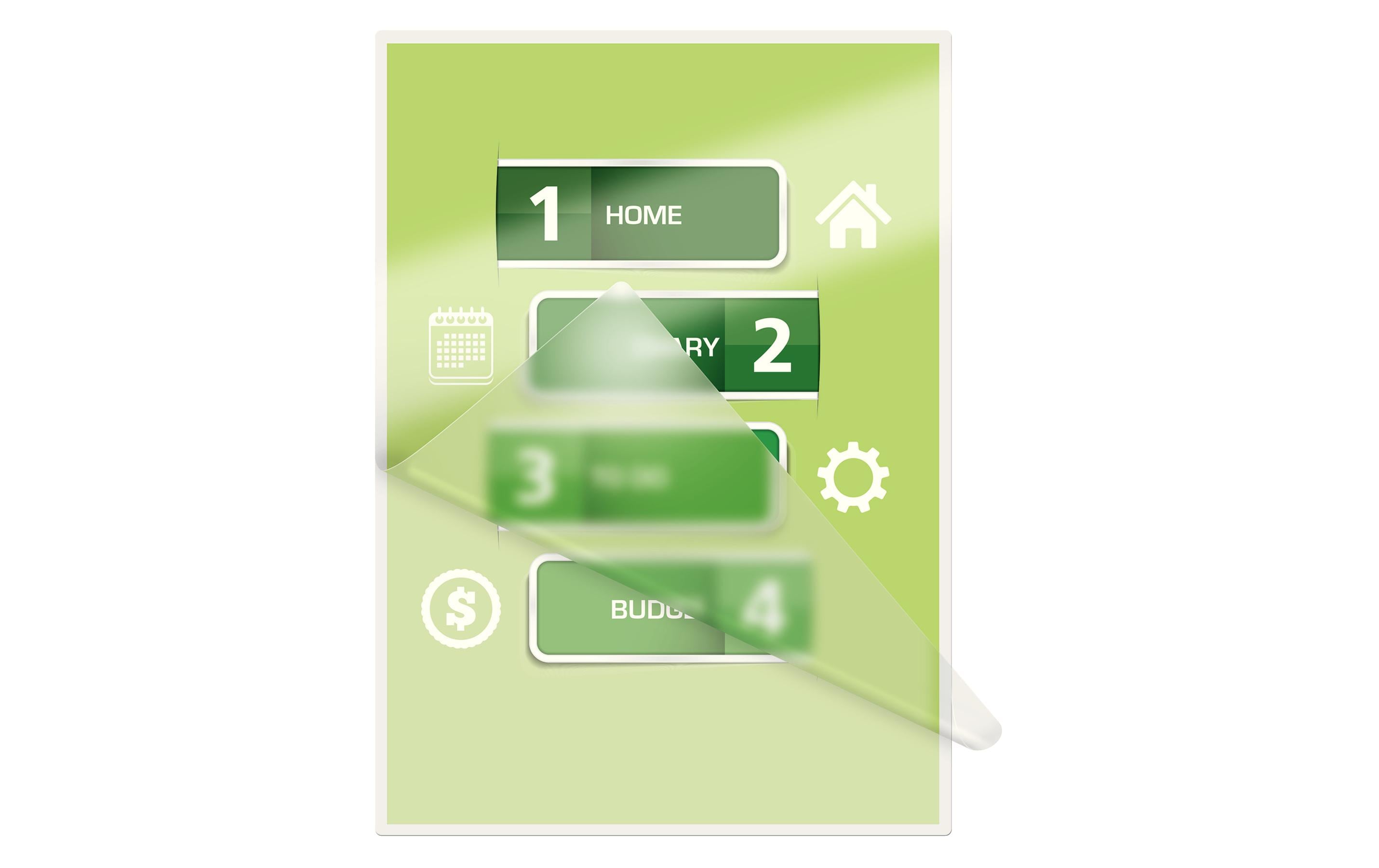 Leitz Laminierfolie A4, 80 µm, 100 Stück, Glänzend