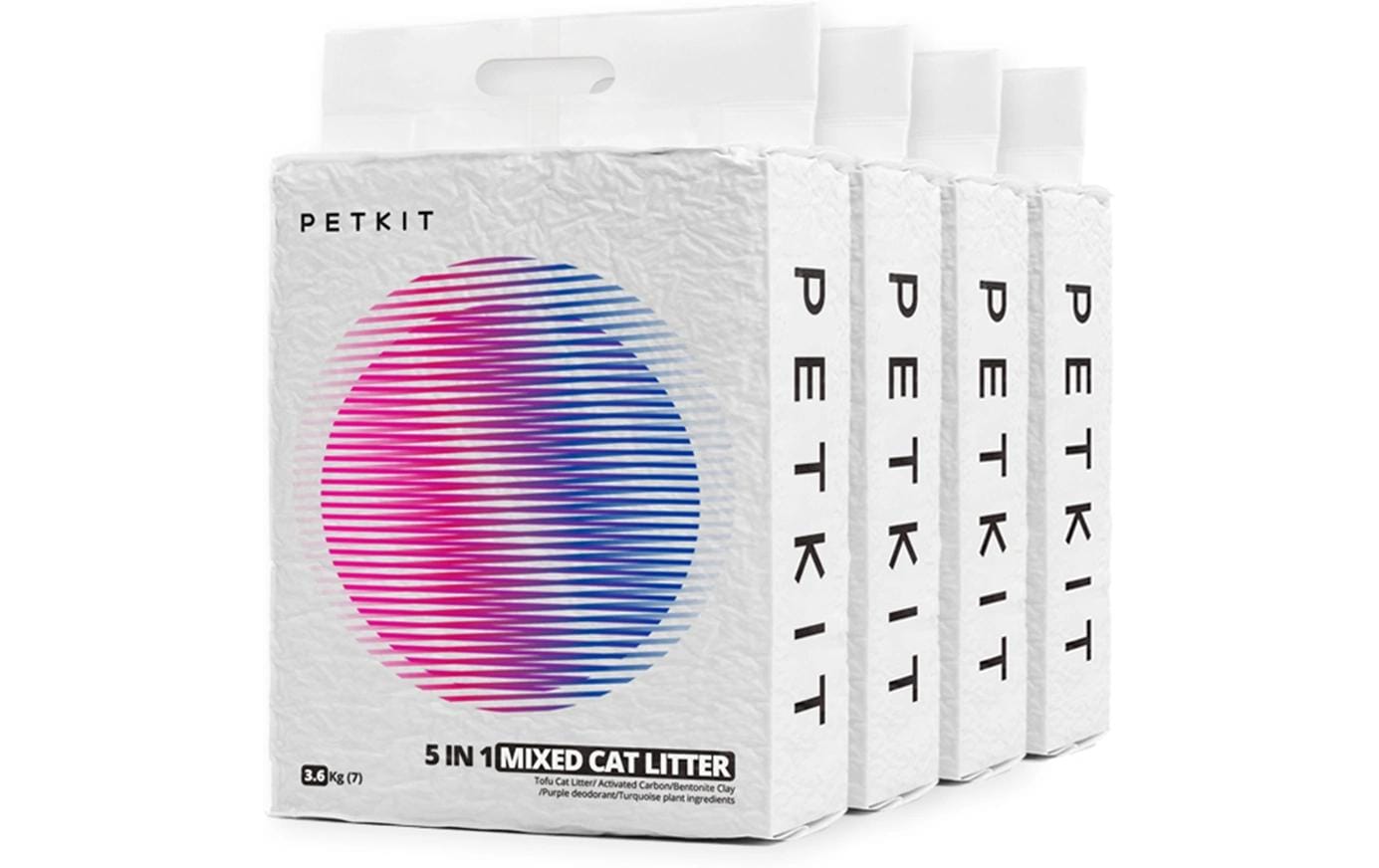 PETKIT 5-in1 Mixed Katzenstreu klumpend 4 x 7 l PETKIT 5-in1 Mixed Katzenstreu klumpend 4 x 7 l