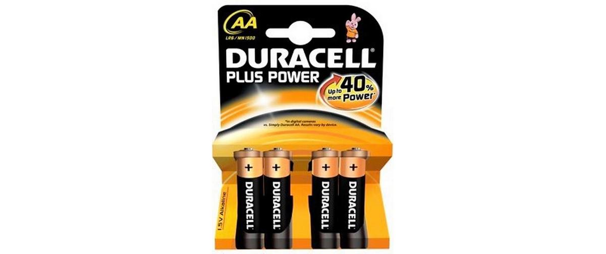 Duracell Batterie Plus Power AA/LR6 K4 4 Stück