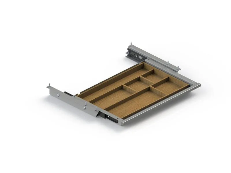 Actiforce Materialschublade SN 43.4 x 4.4 x 26 cm, Silber Actiforce Materialschublade SN 43.4 x 4.4 x 26 cm, Silber