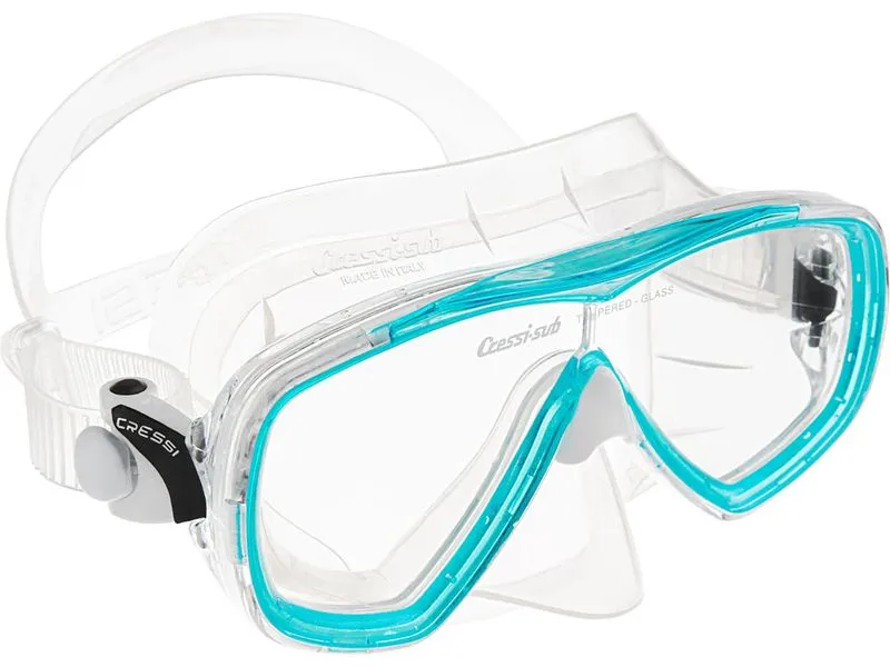 CRESSI Schwimmbrille Estrella Clear/Aquamarine CRESSI Schwimmbrille Estrella Clear/Aquamarine