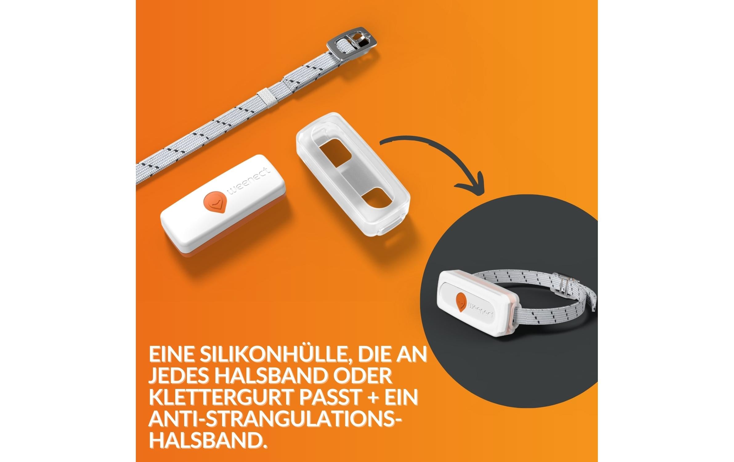 Weenect GPS-Tracker XS für Katzen, Weiss