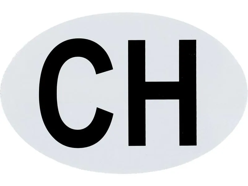 cartrend Schild CH magnetisch