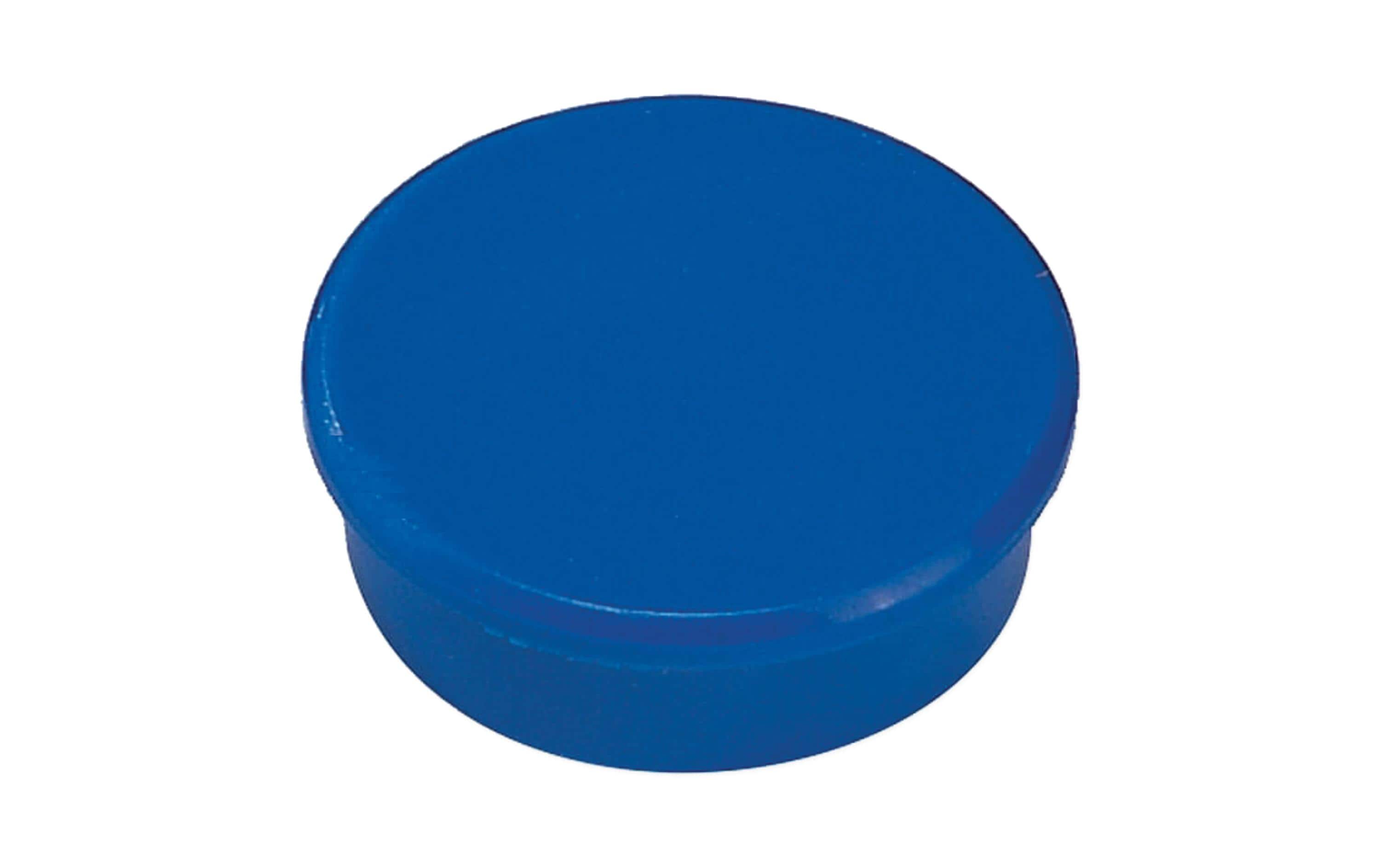 Berec Haftmagnet Ø 20 mm, 10 Stück, Blau