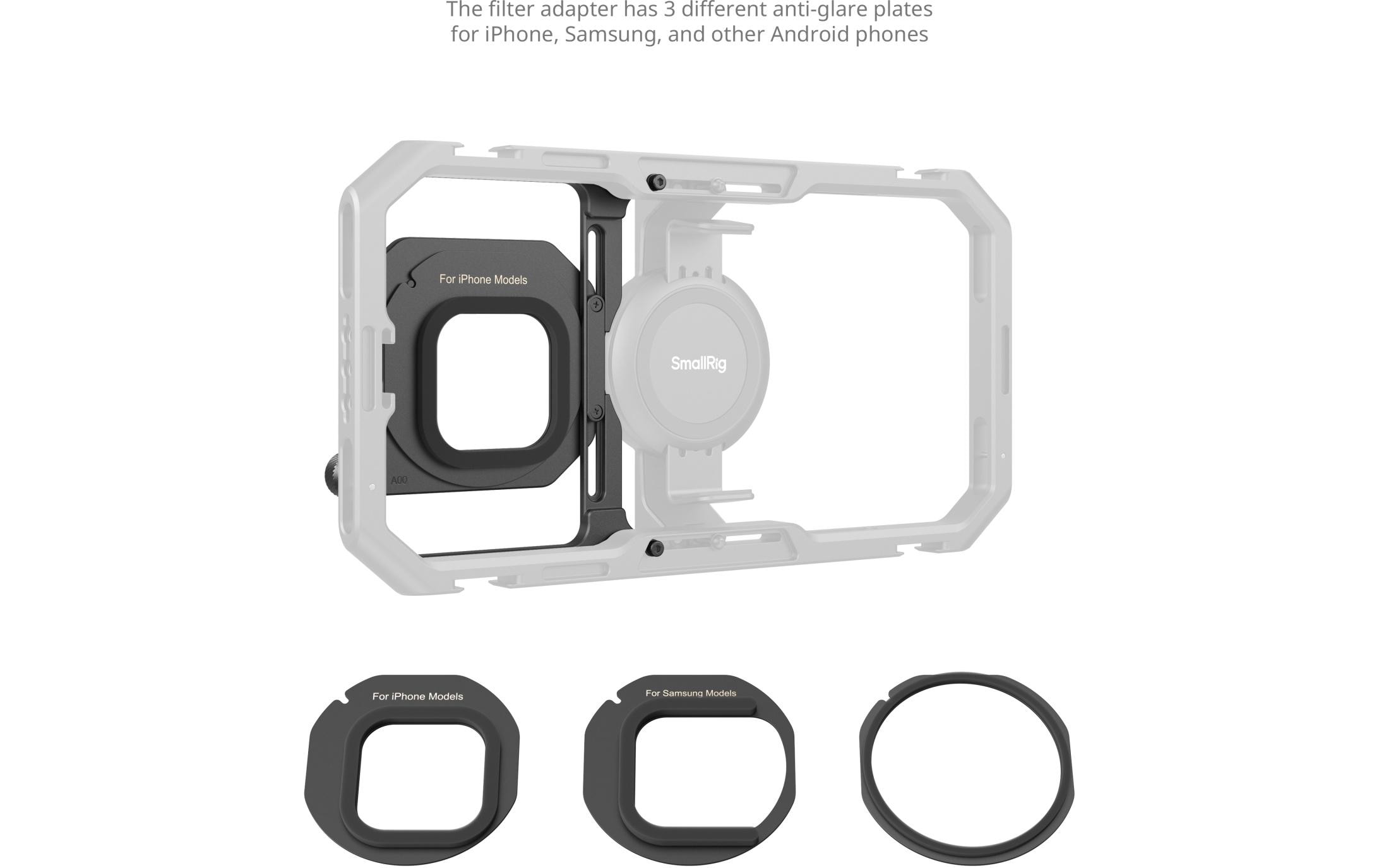 Smallrig Magnetischer Filteradapter für Cage 67 mm (4299B)