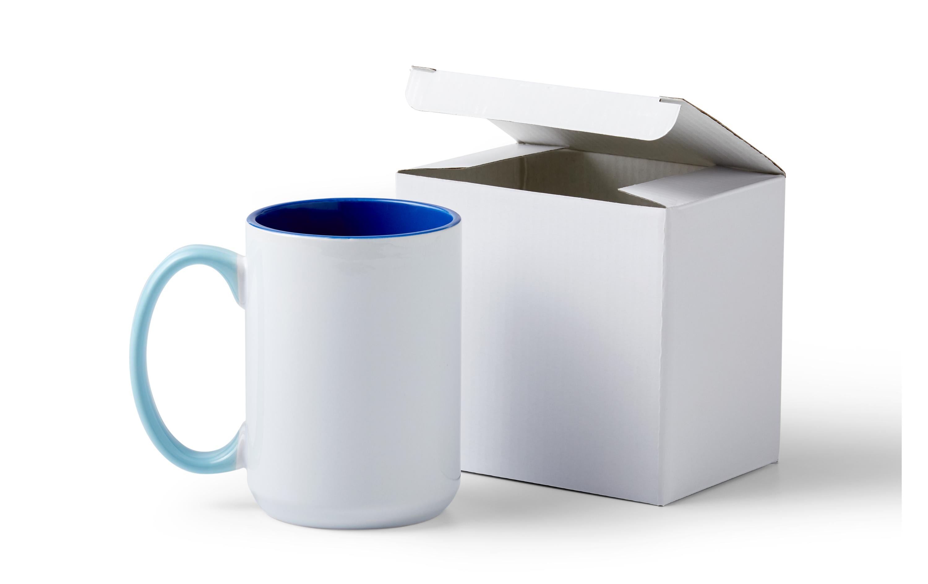 Cricut Tasse Infusible Ink Ocean 425 ml, Weiss/Blau