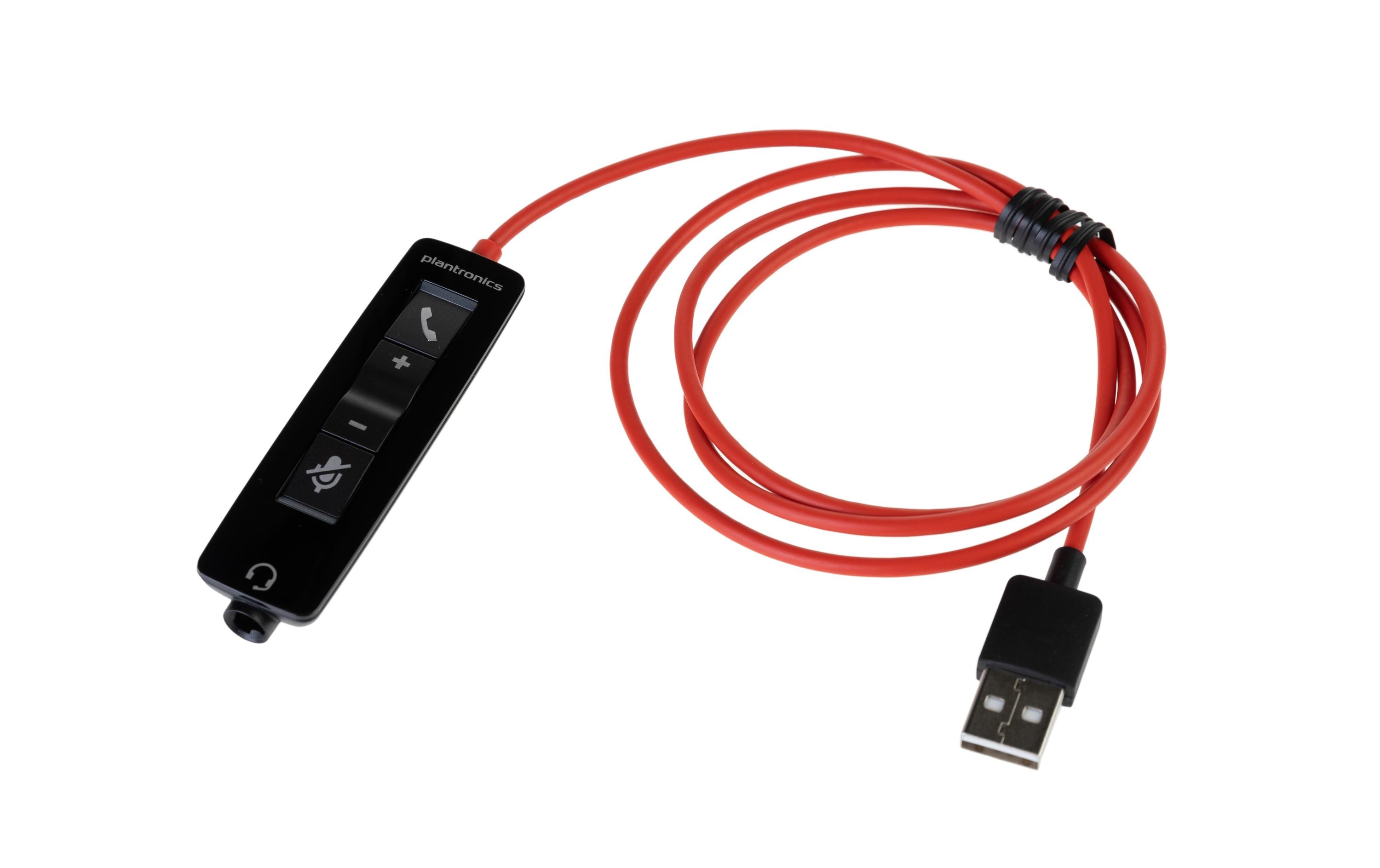 Poly Adapter Inline zu Blackwire 5200 USB-A - 3.5 mm Klinke